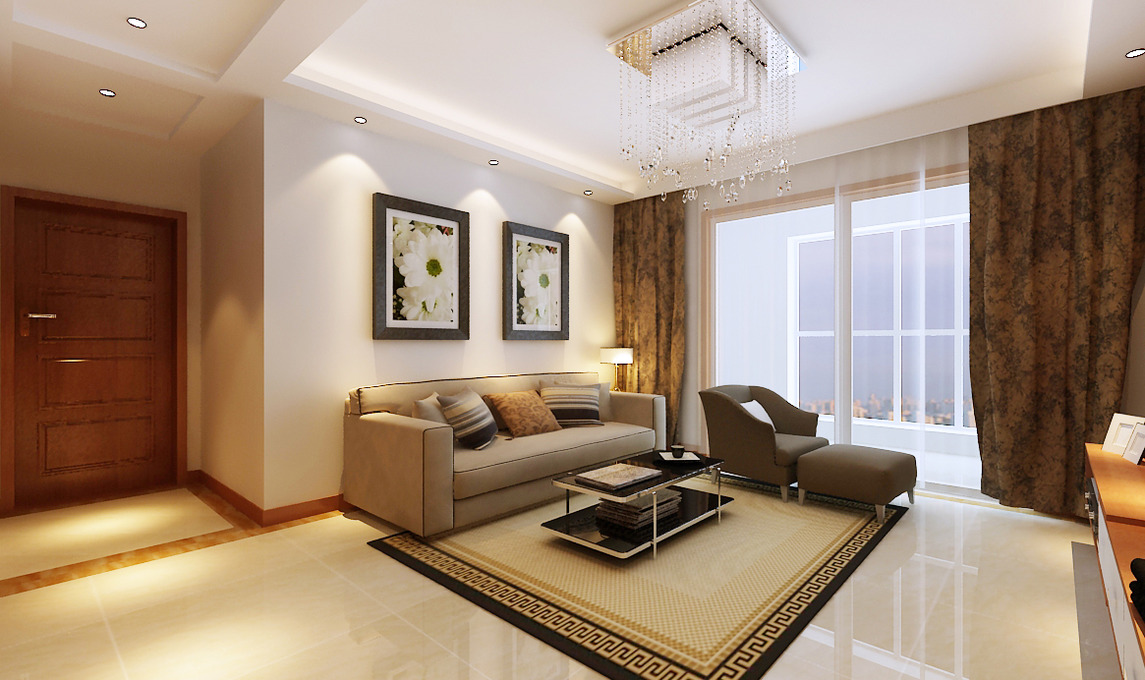 【住宅設(shè)計(jì)案例展示】酷家樂(lè)裝修效果圖 現(xiàn)代簡(jiǎn)約風(fēng)住宅室內(nèi)裝飾裝修解析